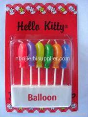 Balloon Birthday Candle