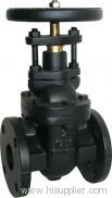 cast iron gate valve flanged