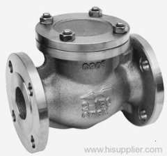 swing check valve