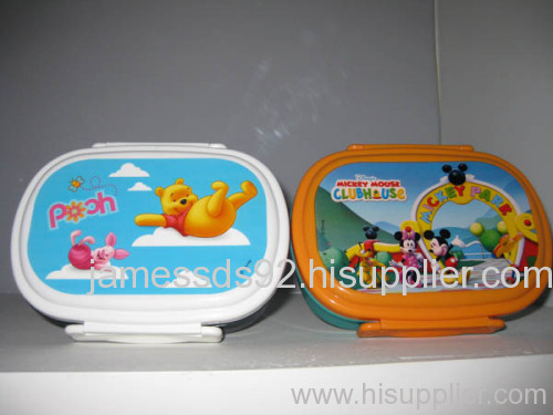 Double-wall lunch box