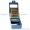 25pcs HSS Twist Drill bit Sets