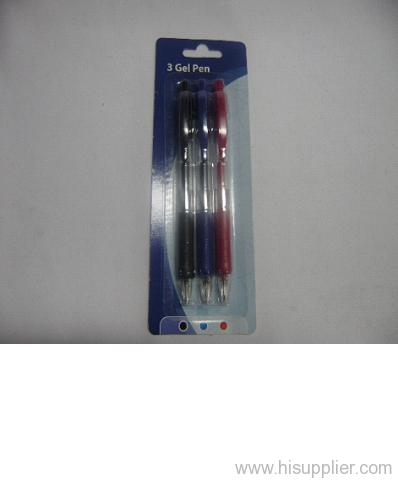 3 pcs retractable ball pen