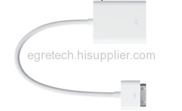Dock connector to VGA adapter