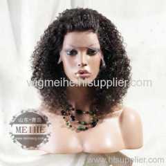 stock kinky curl full lace wig