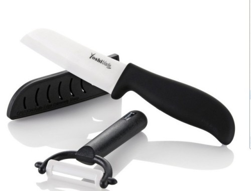 Yoshi Blade Ceramic Knife and Peeler Set