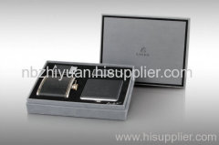 Black Cigarete Case Set