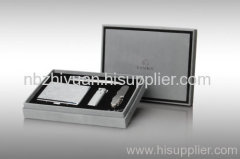 Silver Cigarete Case Set