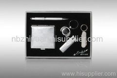 Metal Cigarete Case Set