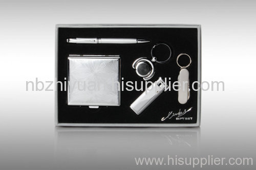 Hot Metal Cigarete Case Set