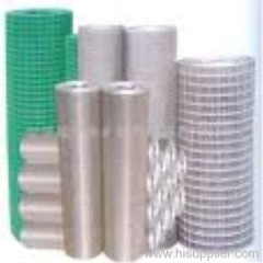 PVC coated welded wire mesh fence