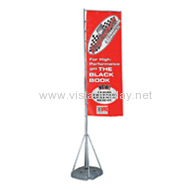 flying bnaner,wind dancer,GIANT POLE ,PORTABLE FLAG POLE