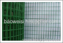 Green PVC Coated Square Wire Mesh