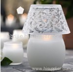 White Lamp Candle