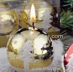 2010 Christmas Ball Craft Candle