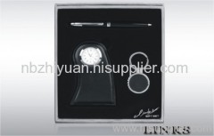 Black Clock Gift Set