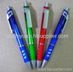 Promotional Plastic Clip Ball Point Pens