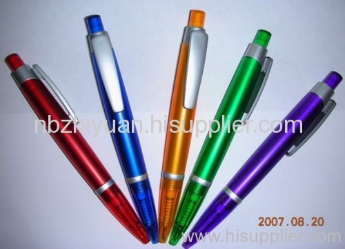 Retractable Plastic Ball Point Pen