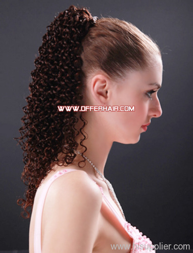 Human hair extensions