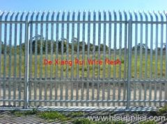 Galvanised Palisade Fences