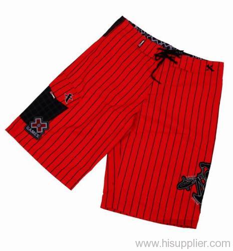 Red beach pants