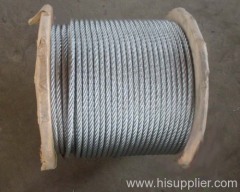 Galvanized steel wire rope