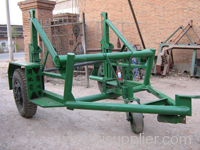 Cable trailer/cable drum table