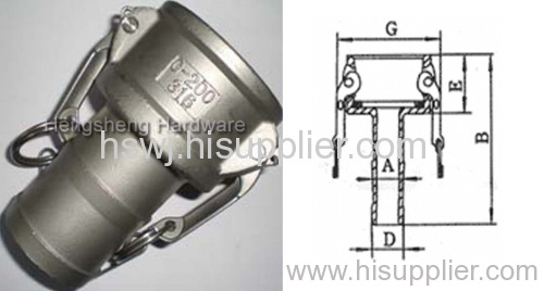 SS Camlock Coupling