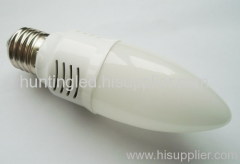 Dimmable LED candle bulb