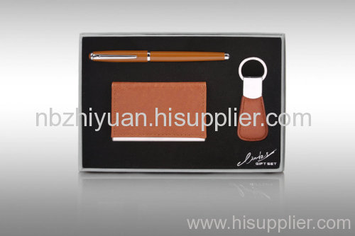 Popular Leather Name Card Set