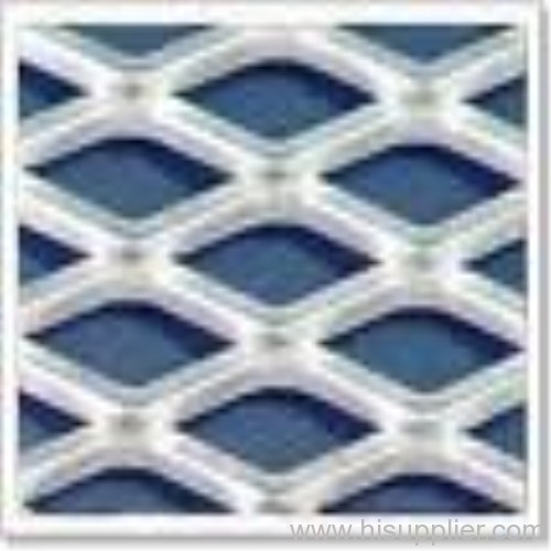 Galvanized wire mesh panel