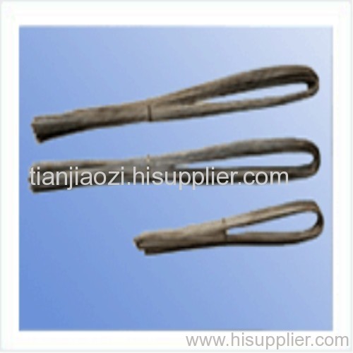 Black U shape iron wire