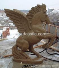 stone carving animal