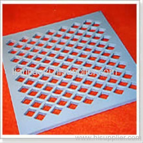 Hexagonal perforated metal mesh