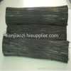 black cut iron wire