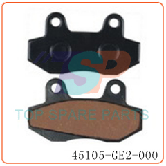 Motorcycle brake pads