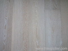 Brushed+White Wash oak engineered wood flooring