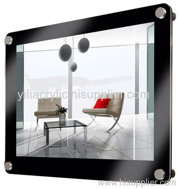 wall mounted acrylic frames