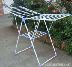 Iron steel tube clothes rack