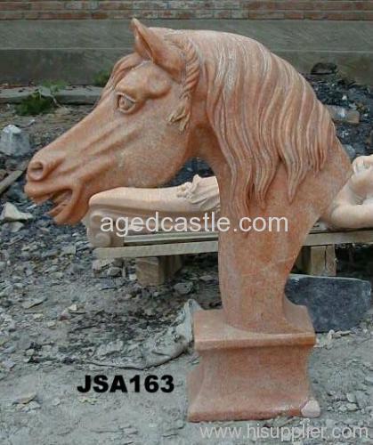 horse carving