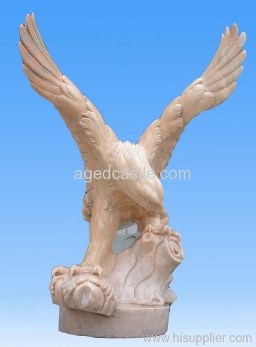 stone eagle sculpture