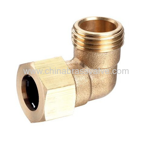 Brass Compression Elbow