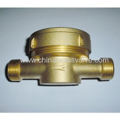 Brass Water Meter Body