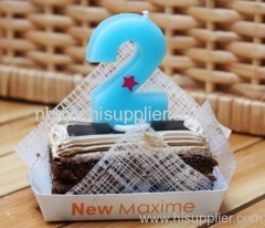 100% Paraffin Wax Birthday Numberal Candle