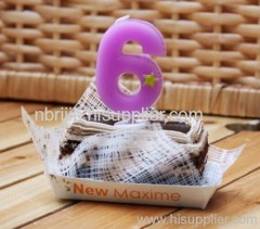 2011 New Design Birthday Numberal Candle