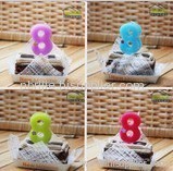 2010 New Style 100% Paraffin Wax Birthday Number Candle
