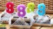 2010 New Style 100% Paraffin Wax Birthday Number Candle