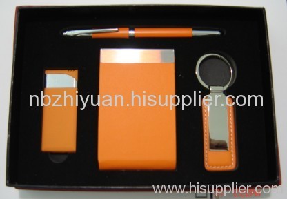 Hot Orange Name Card Gift Set