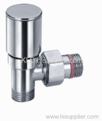 Manual angle thermostatic temperature valve