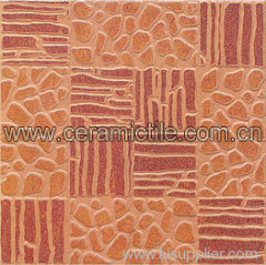 Wood Look Floor Tile, Glazed Ceramic Floor Tile