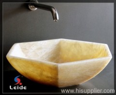 Onyx wash basin